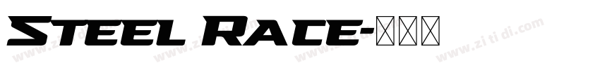 Steel Race字体转换